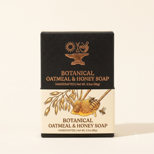 Oatmeal & Honey Botanical Bar | Soothing & Deep Moisture